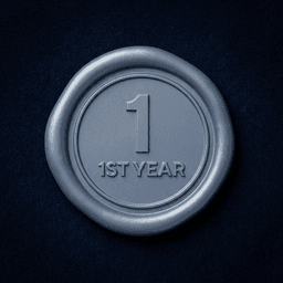 1st Year badge