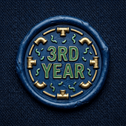 3rd Year badge